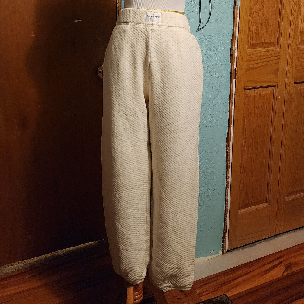 Aerie texture sweatpants
